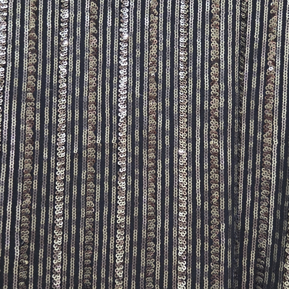 Express Black and Gold Women's Top - Picture 3 of 4